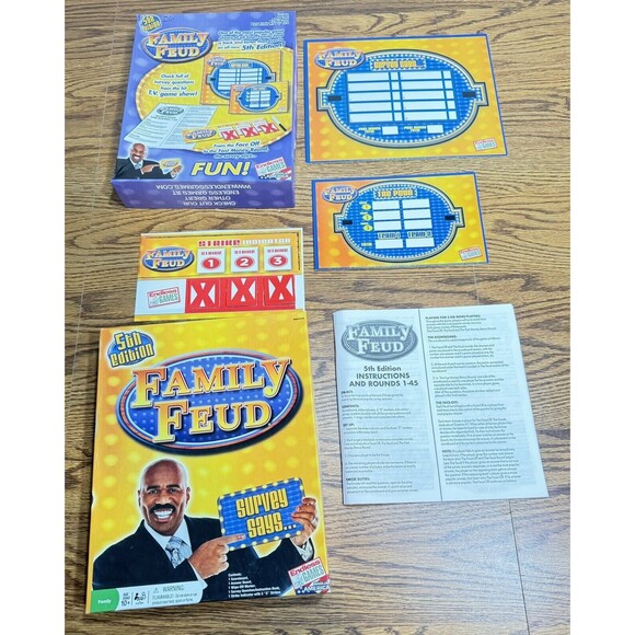 Family Feud 5th Edition Competition Game Show Home Edition Endless Games USA - Picture 5 of 9